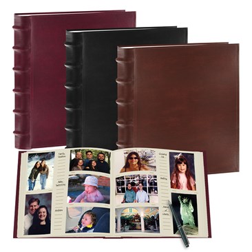 Pioneer Photo Albums T-12JF//C Jumbo 3-Ring Sewn Leatherette Frame Cover Memory Book Binder Bright Blue